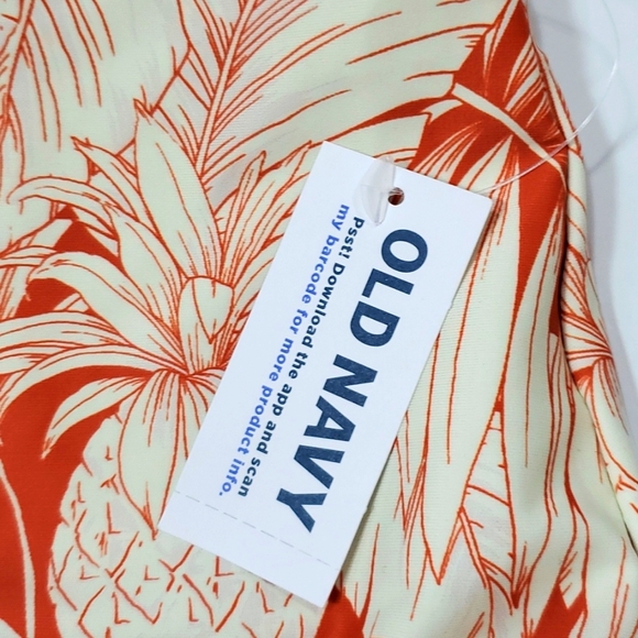 OLD NAVY High-rise Bikini Bottom Size Medium MSRP $45 SU053 - Picture 4 of 7